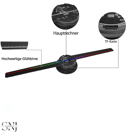 Holographic LED Fan™